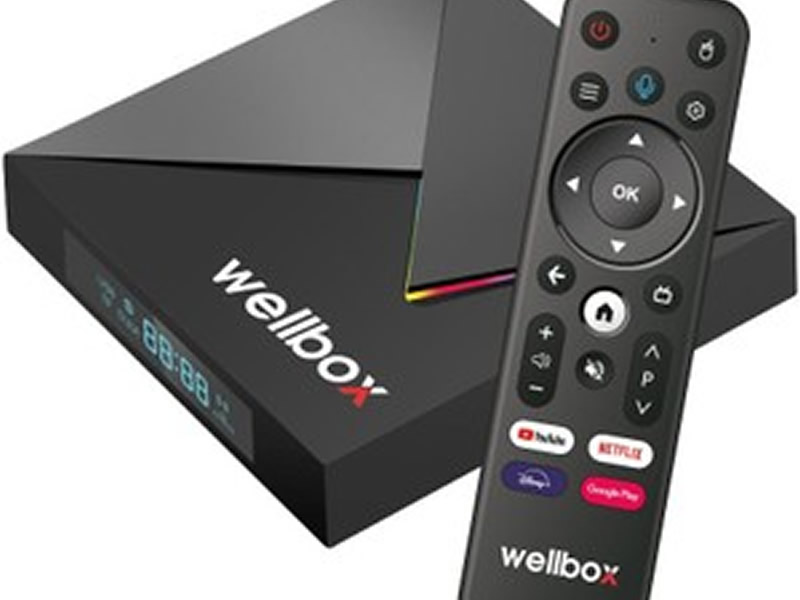 Wellbox Max4 Android Tv Box Android12 Sesli Komut 4Gb Ram 32Gb